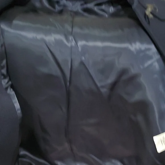 Sandro Women's Navy Toggle Pea Coat - Picture 17 of 17